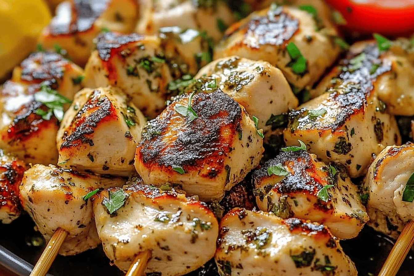 Greek Chicken Souvlaki Recipe