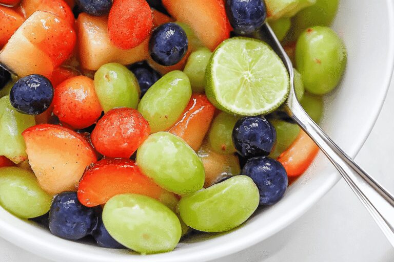 Honey Lime Fruit Salad