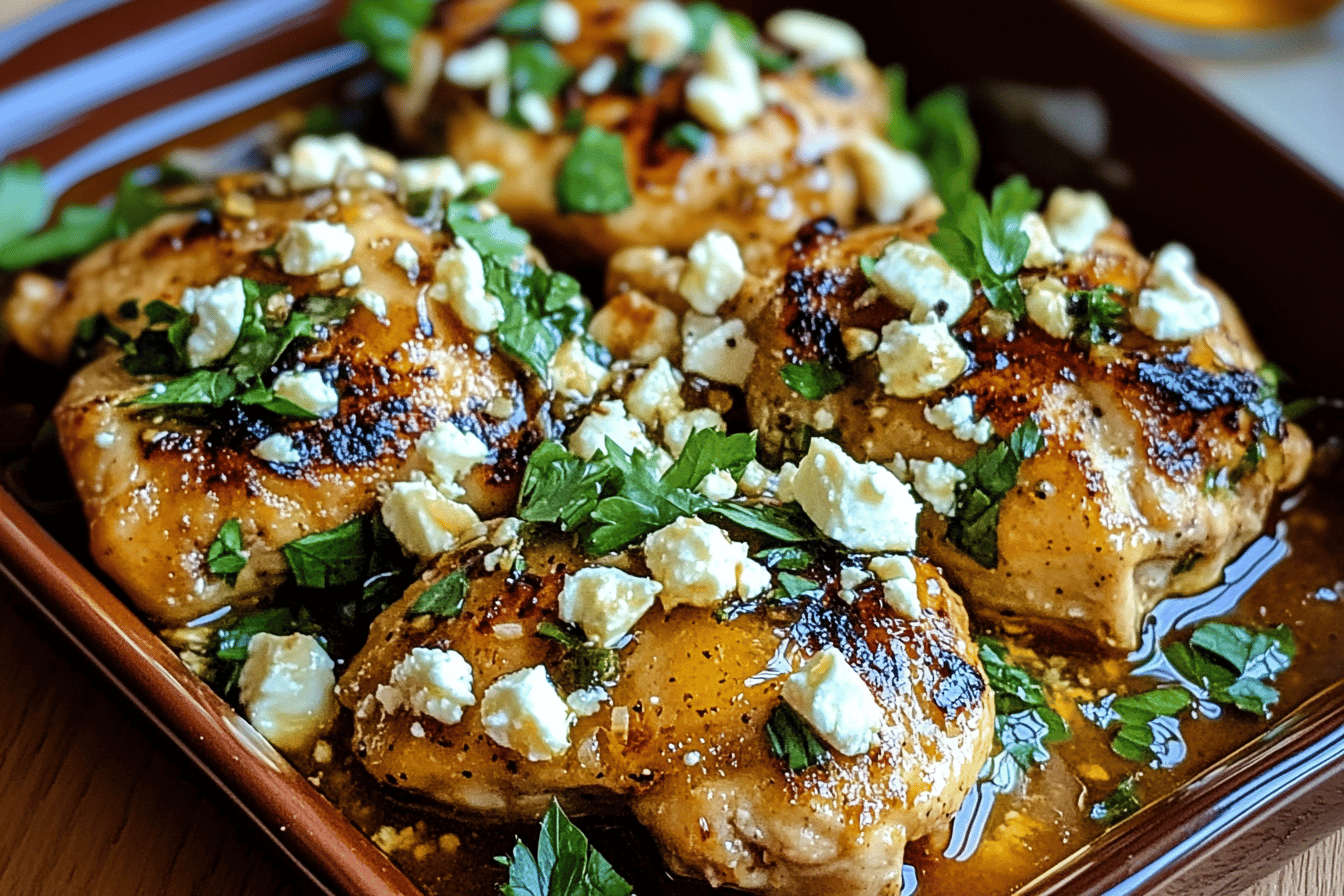Hot Honey Feta Chicken