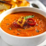 Roasted Tomato Basil Soup