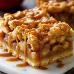 Salted Caramel Apple Pie Bars