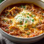 The BEST Lasagna Soup