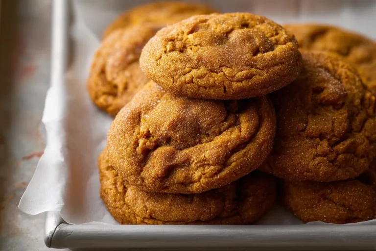 Chewy Maple Pumpkin Cookies