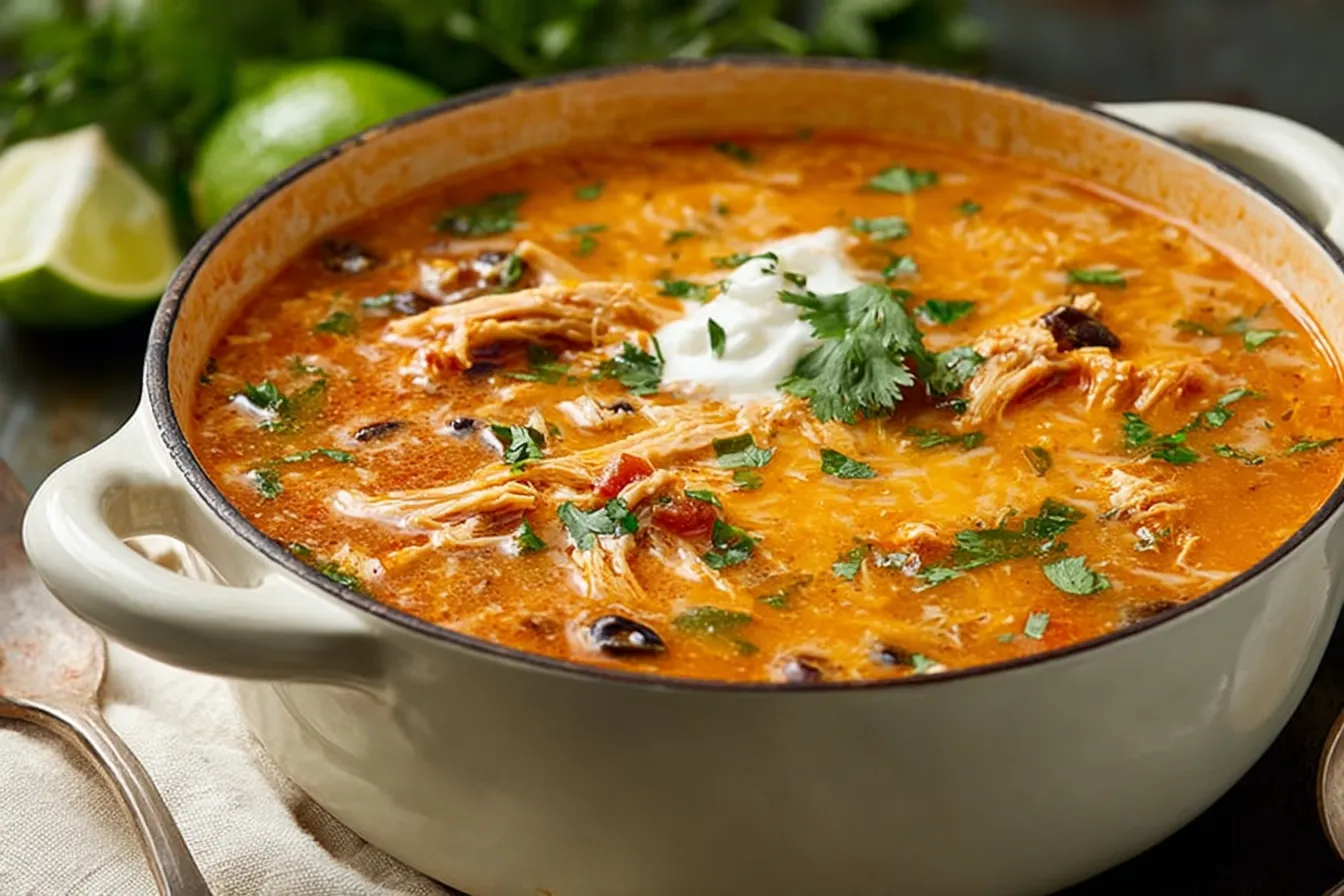 Chicken Enchilada Soup