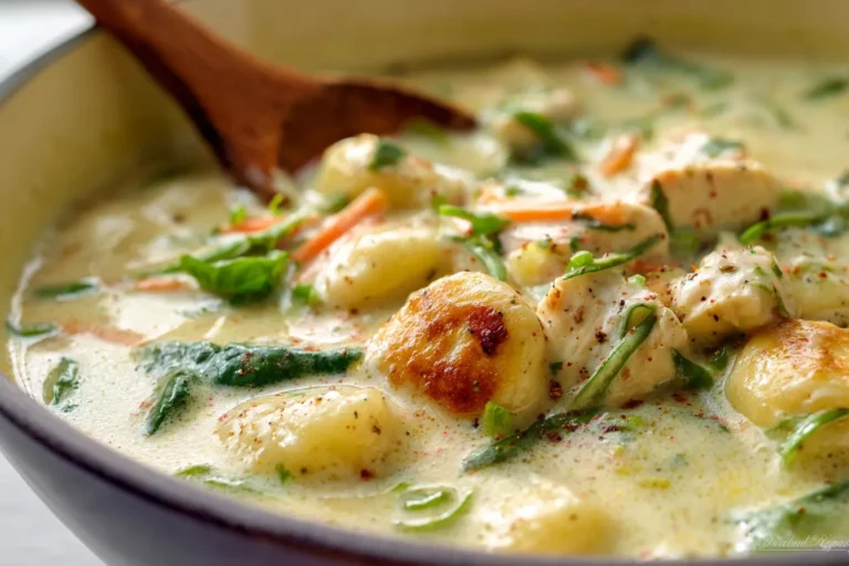 Chicken Gnocchi Soup