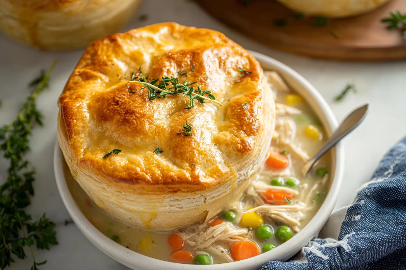 Chicken Pot Pie in Crock Pot