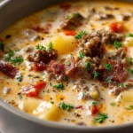Creamy Cheeseburger Soup Recipe