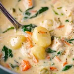 Creamy Chicken Gnocchi Soup