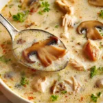 Creamy Chicken Mushroom Soup