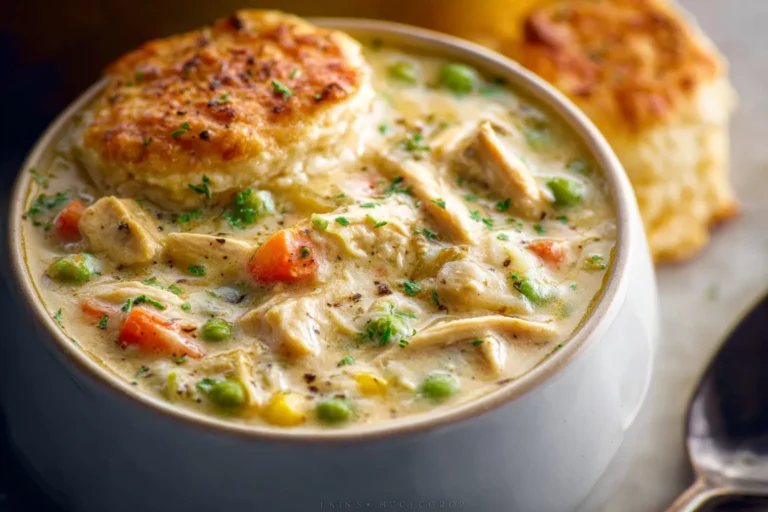 Creamy Chicken Pot Pie Soup