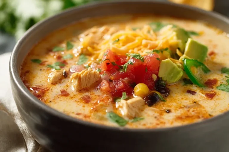 Creamy Chicken Tortilla Soup Recipe