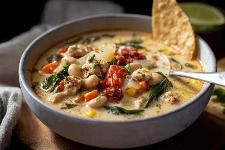 Creamy Chicken Tortilla Soup Recipe
