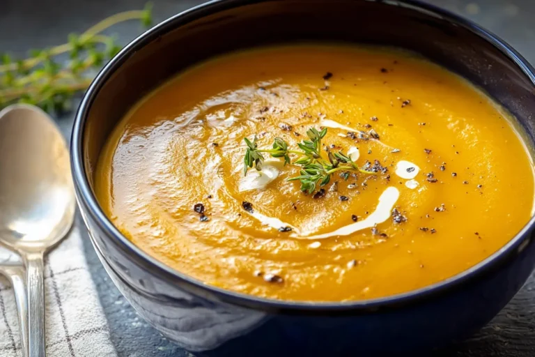 Creamy Crock Pot Butternut Squash Soup