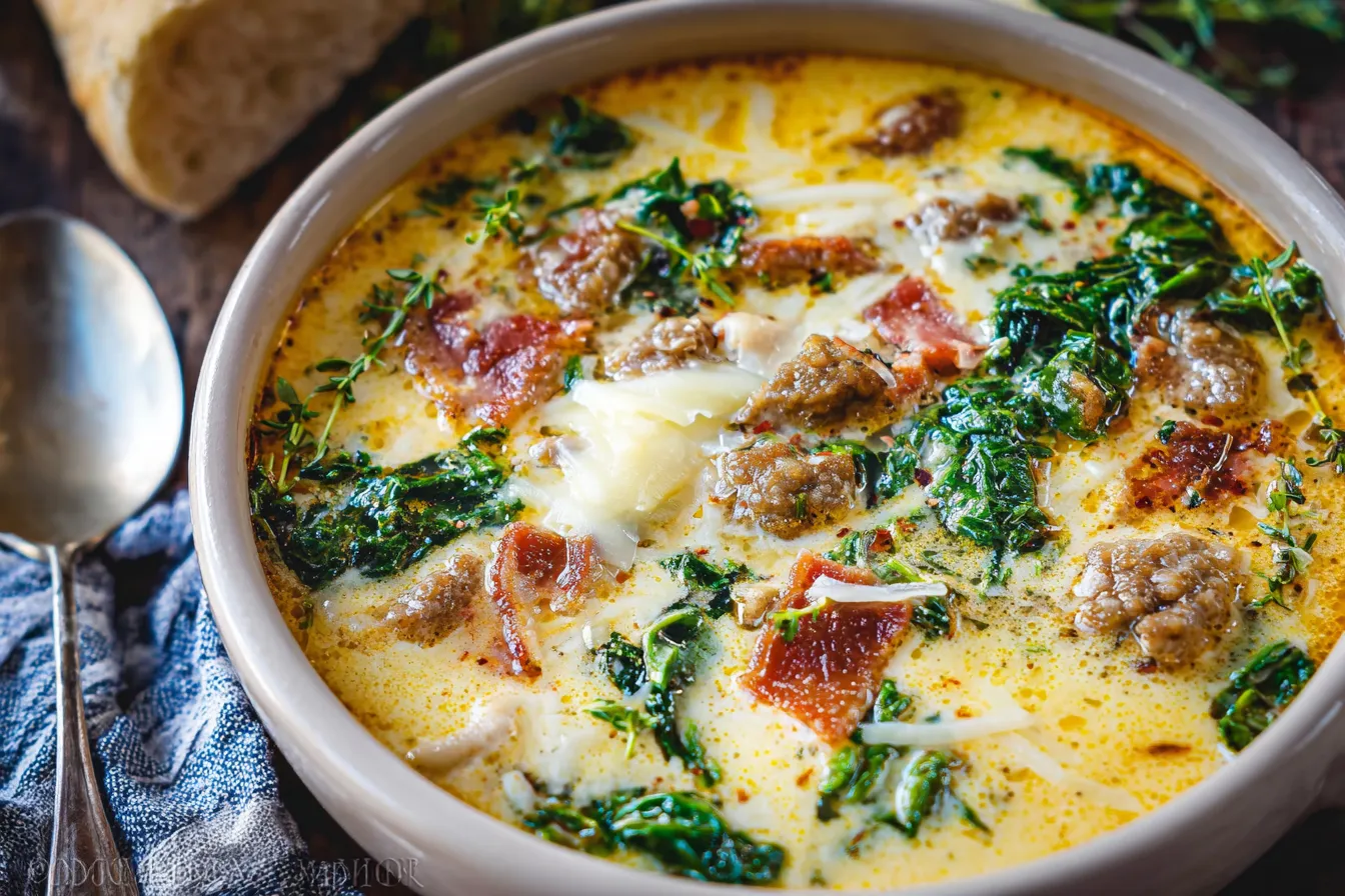 Creamy One Pot Zuppa Toscana Soup