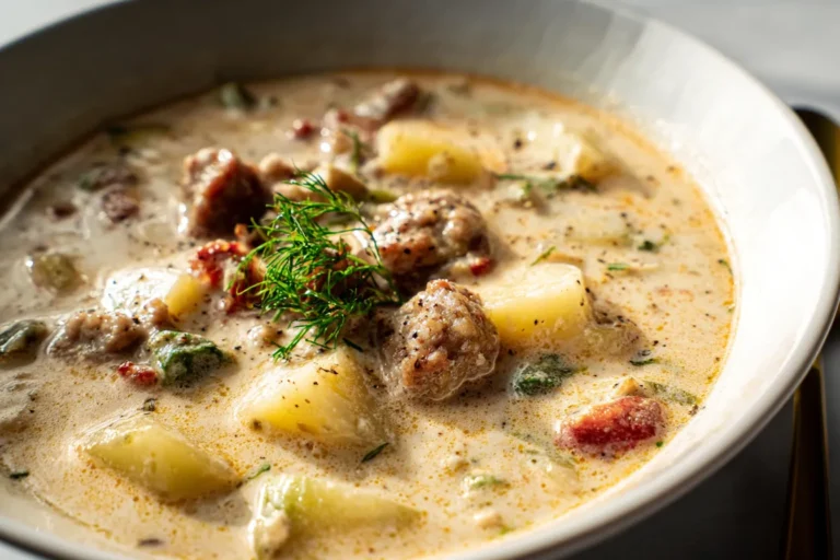 Creamy Sausage Soup