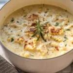 Creamy White Lasagna Soup