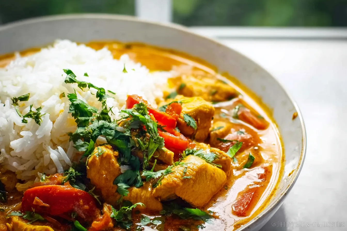 Crockpot Thai Chicken Curry