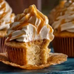 Easy Homemade Butterbeer Cupcakes