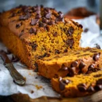Easy Homemade Pumpkin Bread with Chocolate Chips
