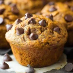 Easy Pumpkin Chocolate Chip Muffins