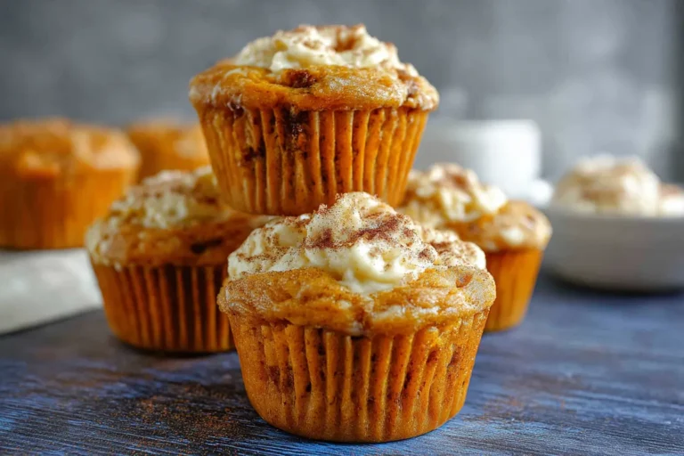 Easy Pumpkin Cream Cheese Muffins