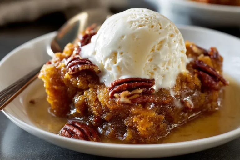 Easy Pumpkin Pecan Cobbler Recipe
