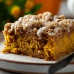 Easy Pumpkin Spice Coffee Cake with Crumb Topping
