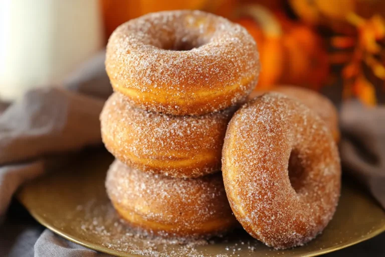 Easy Pumpkin Spice Donuts