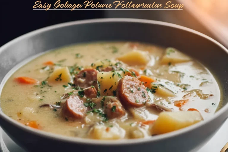 Easy Slow Cooker German Kartoffelsuppe