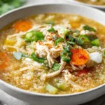 Healthy Chicken Quinoa Soup