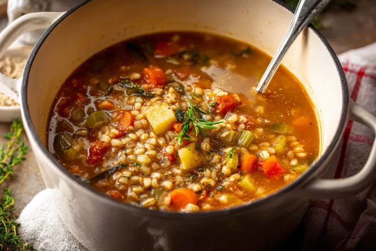 Hearty Vegetable Barley Soup