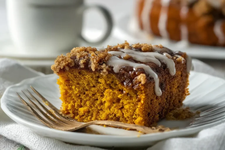 Moist Pumpkin Coffee Cake Recipe