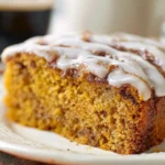 Pumpkin Honey Bun Cake