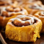 Soft & Gooey Pumpkin Cinnamon Rolls