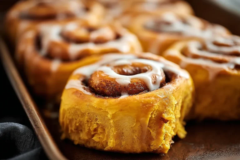 Soft & Gooey Pumpkin Cinnamon Rolls