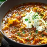 The BEST Lasagna Soup Recipe