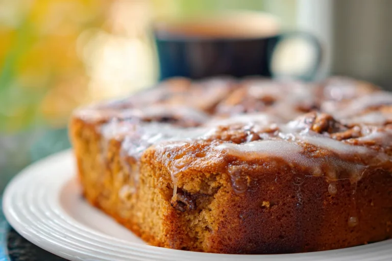 The Best Pumpkin Honey Bun Cake