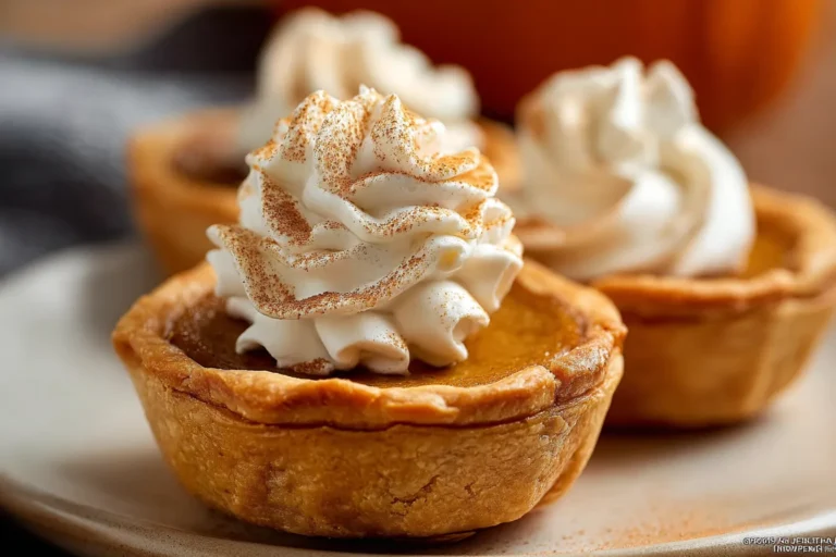 Adorable Mini Pumpkin Pies