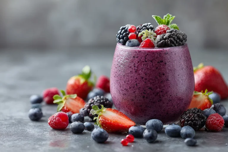 Berry Blast Breakfast Smoothie