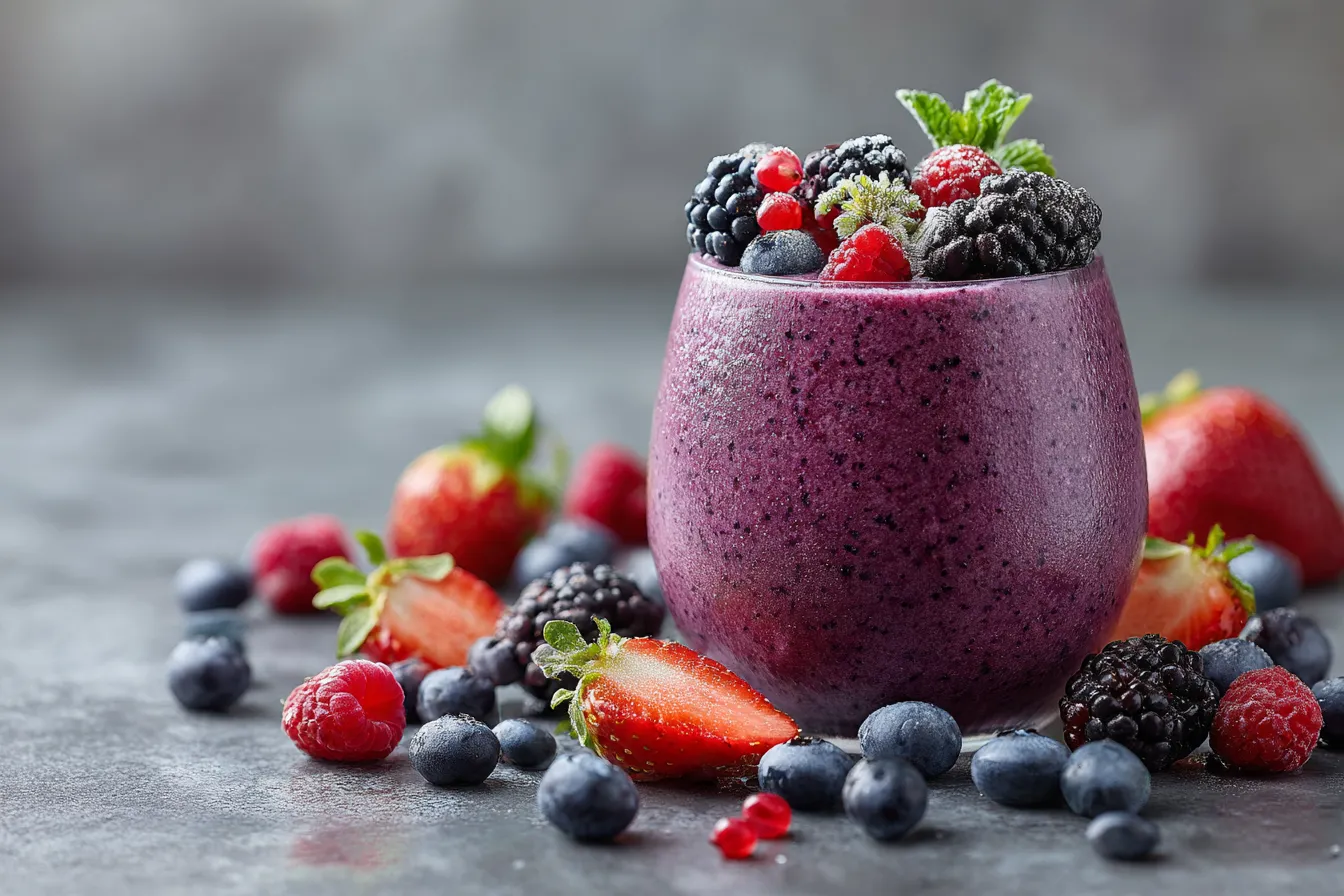 Berry Blast Breakfast Smoothie
