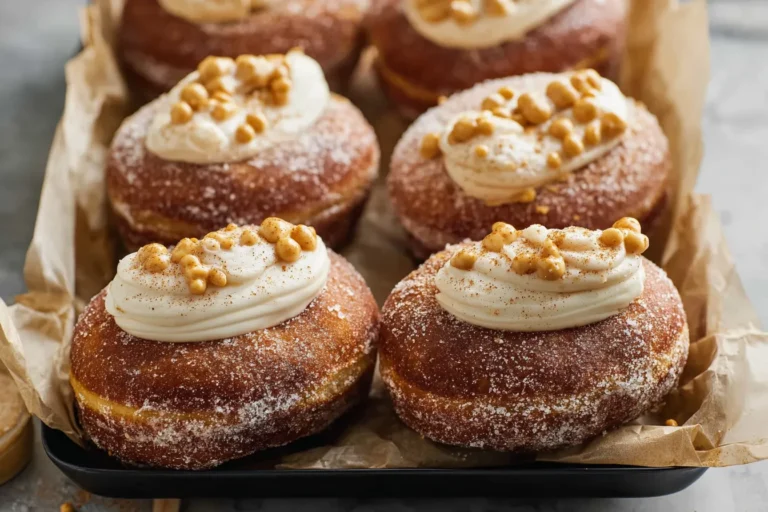 Best Ever Pumpkin Spice Cheesecake Doughnuts