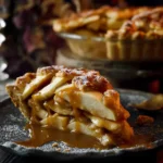 Caramelized Toffee Apple Pie