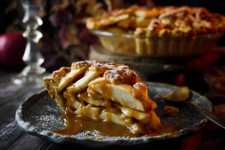 Caramelized Toffee Apple Pie