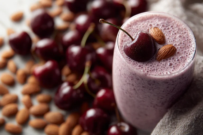Cherry Almond Recovery Smoothie