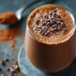 Chocolate Avocado Protein Smoothie
