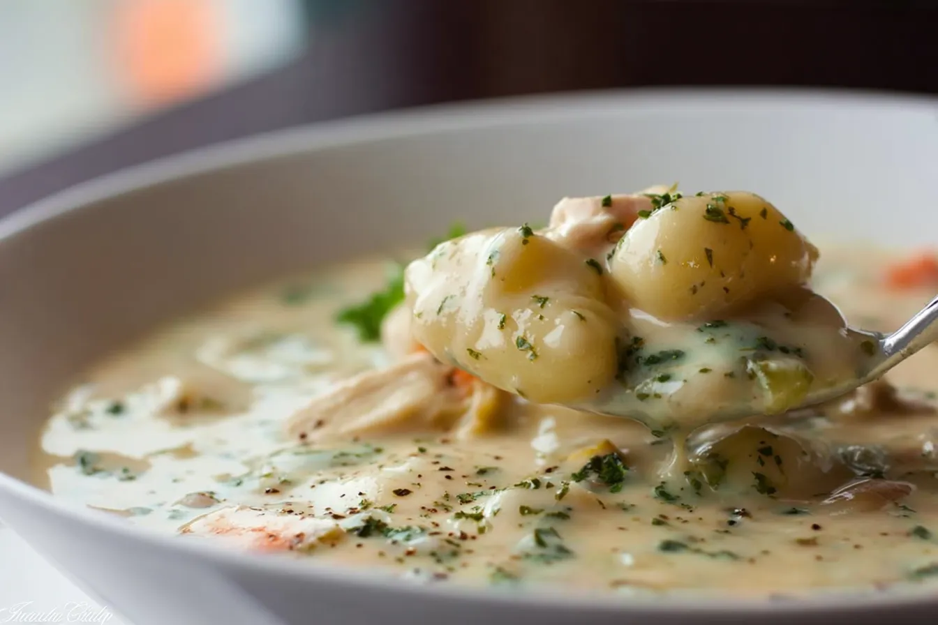 Cozy Chicken Gnocchi Soup