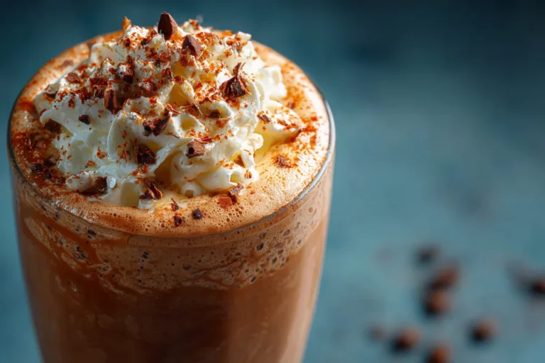 Creamy Mocha Protein Smoothie
