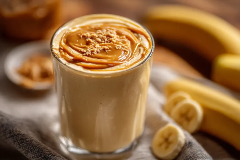 Creamy Peanut Butter Banana Smoothie