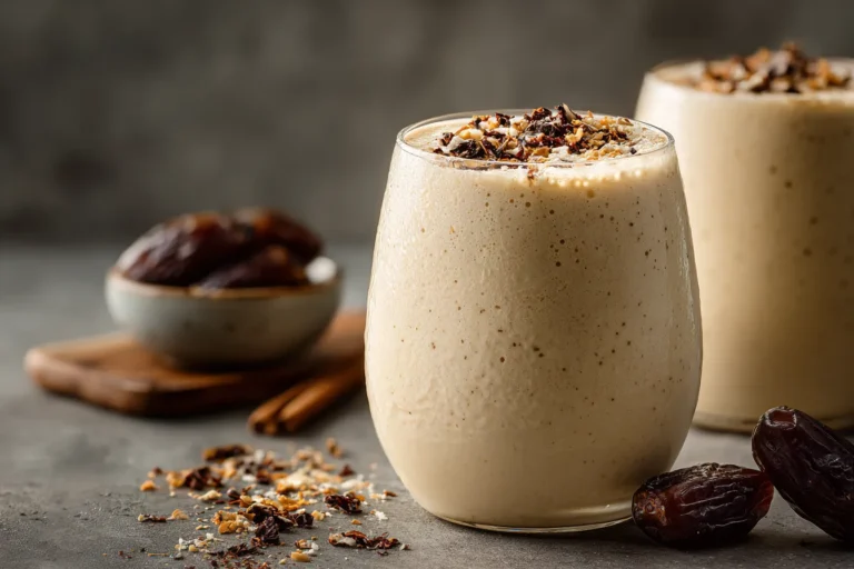 Creamy Vanilla Date Smoothie