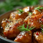 Crock Pot Honey Garlic Chicken